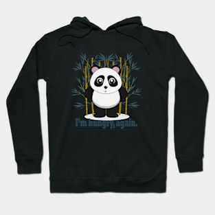 Hungry panda bear Hoodie